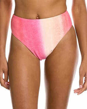Splendid High Waist Bottom Swim Womens - animal print bikinis