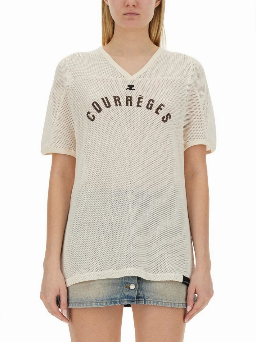 Sporty V-Neck T-Shirt