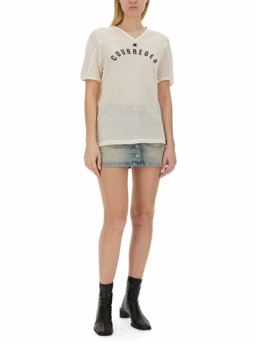 Sporty V-Neck T-Shirt