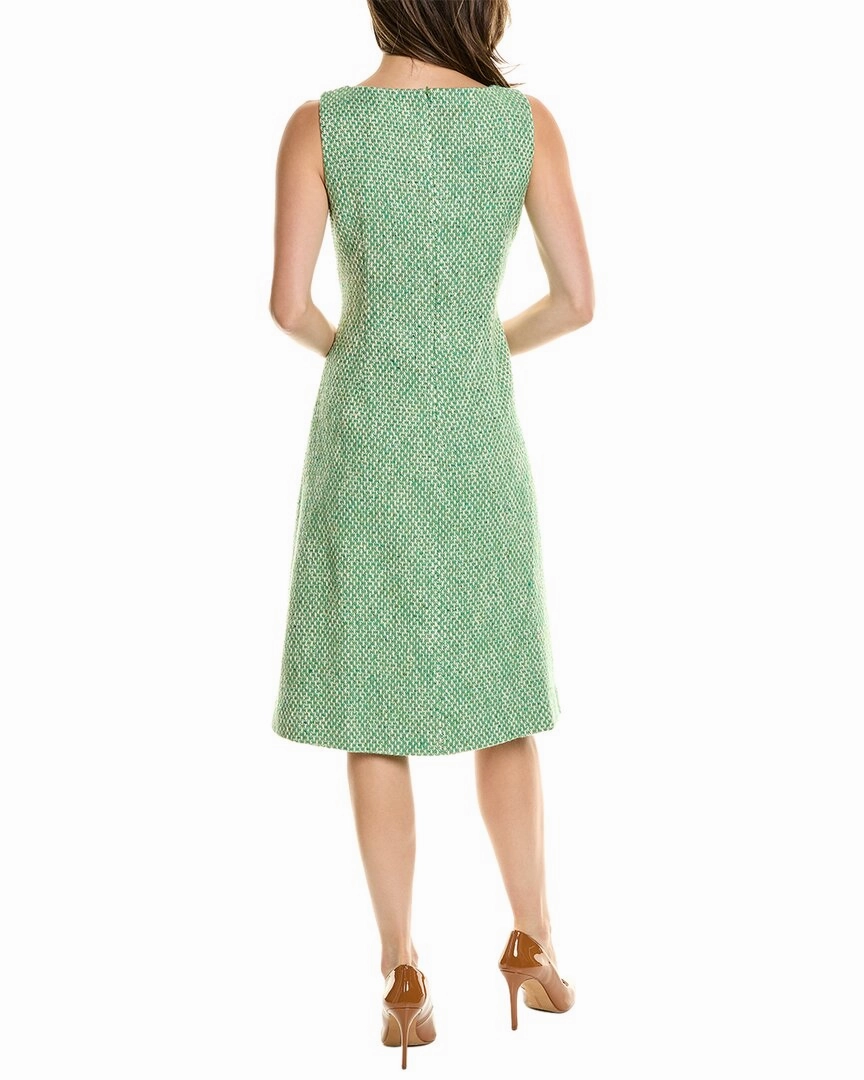 St. John Tweed Wool-Blend Dress