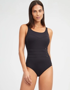 Stella High Front Swimsuit - Black Nuria Ferrer - Nuria Ferrer fashion sale