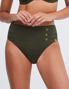 Stella Maxi Control Bikini Pant - Khaki Nuria Ferrer - Nuria Ferrer fashion sale