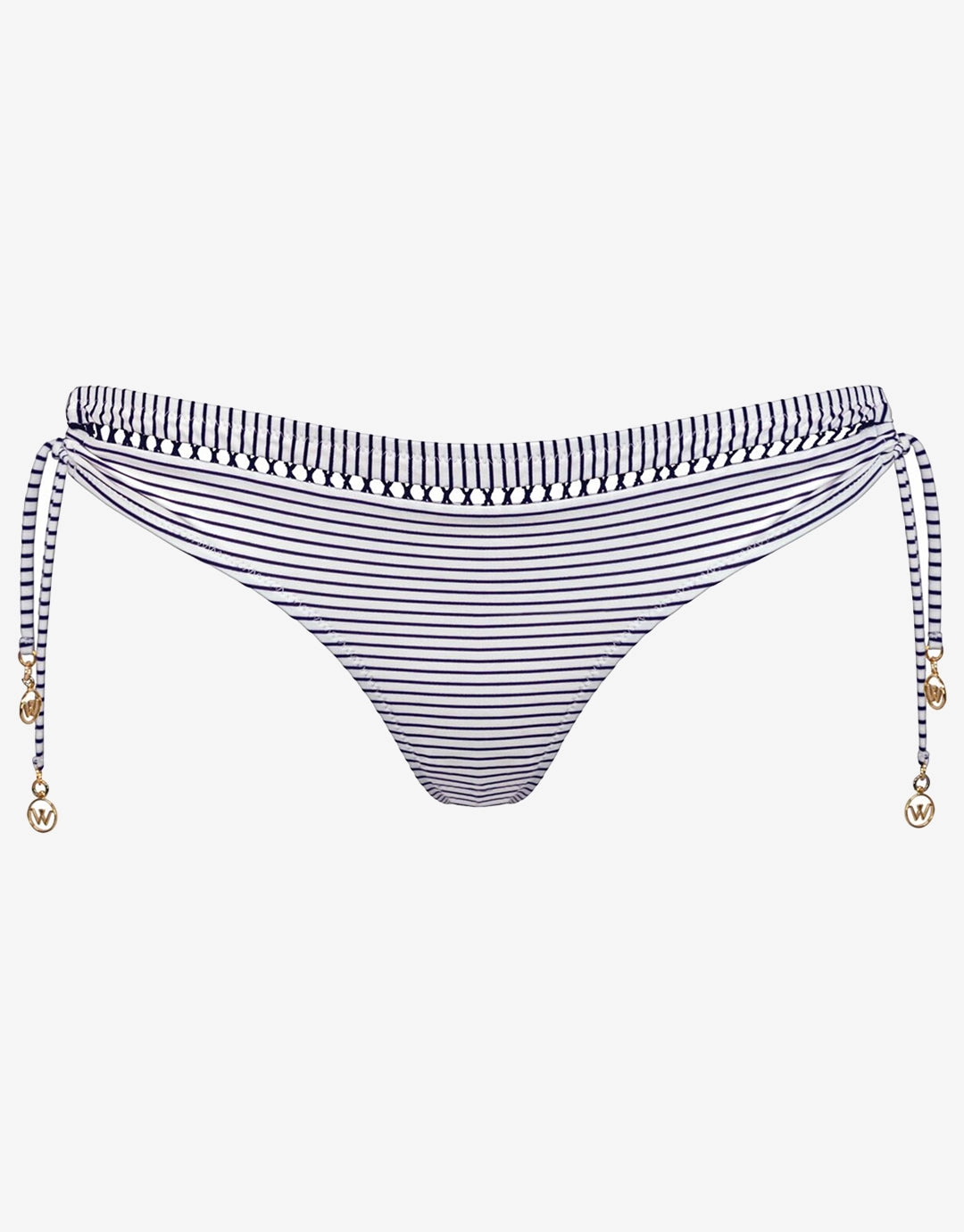 Strawberry Kiss Tie Side Bikini Pant -  White Night Blue Watercult - Watercult swimsuits sale
