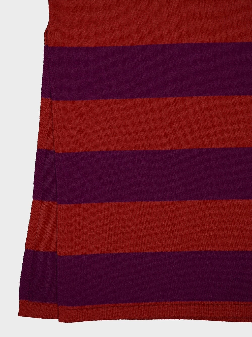 Sulfur Stripped Cashmere Polo Dress