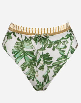 Summer Duo High Waist Pant - Leafy Breeze Watercult - Watercult swimsuits sale