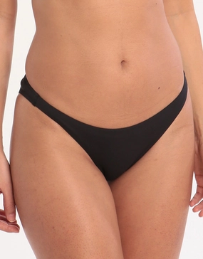 Summer Solids Bikini Bottom - Black Watercult - Watercult swimsuits sale
