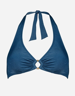 Summer Solids Halter Bikini Top - Indian Ink Watercult - Watercult swimsuits sale