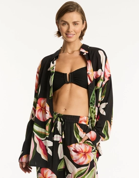 Sundown Beach Shirt Sea Level - Sea Level swimwear clearance