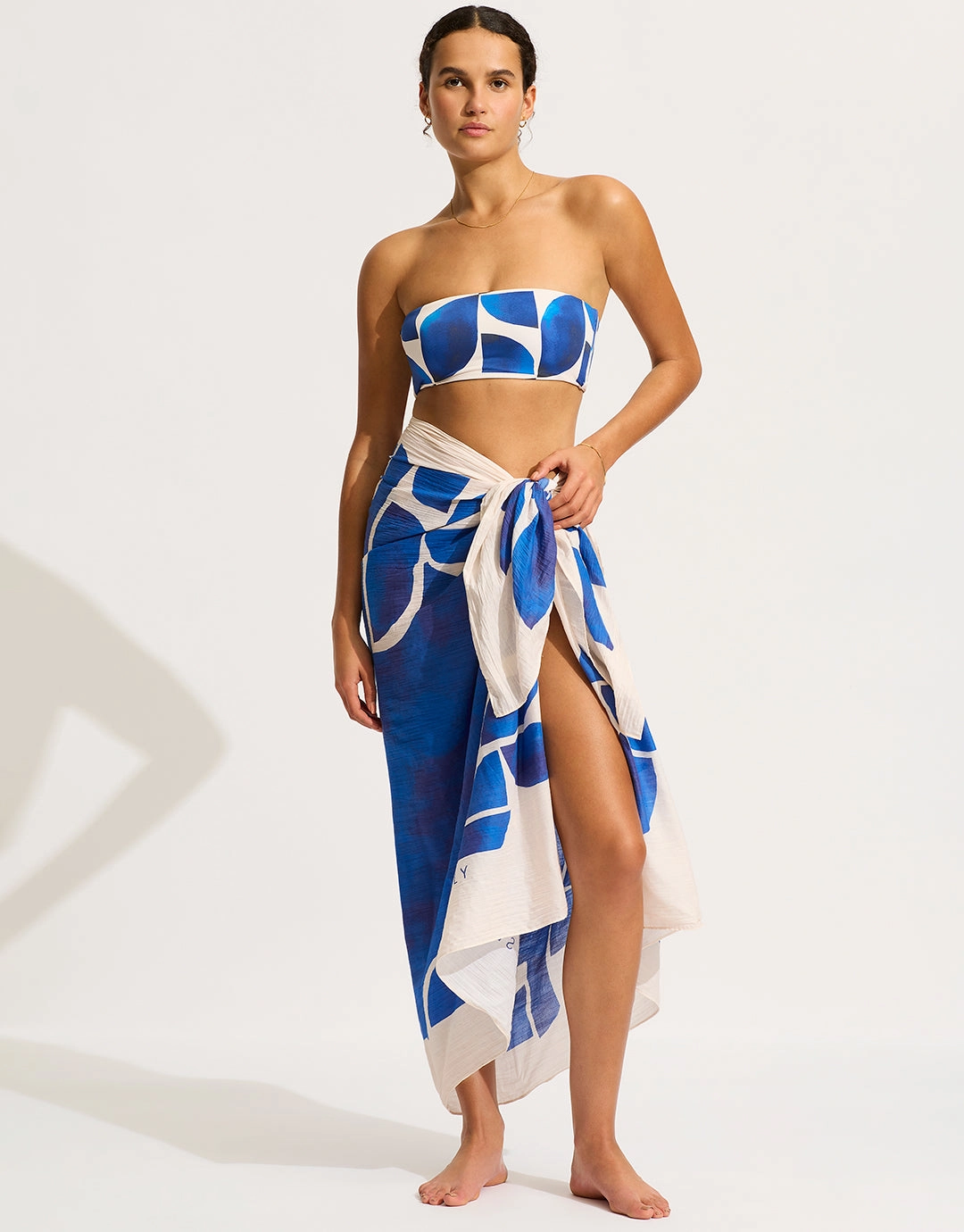 Sunray Sarong - Ultramarine Seafolly - Seafolly bikinis sale