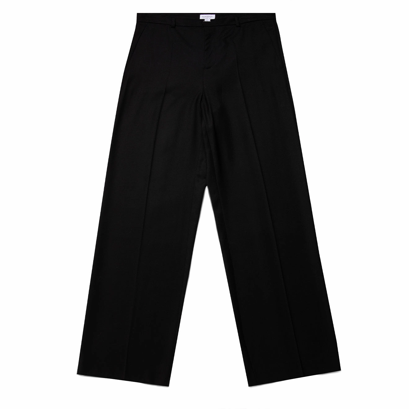 Sunspel Womens Tailored Trouser Black womens pants flash sale