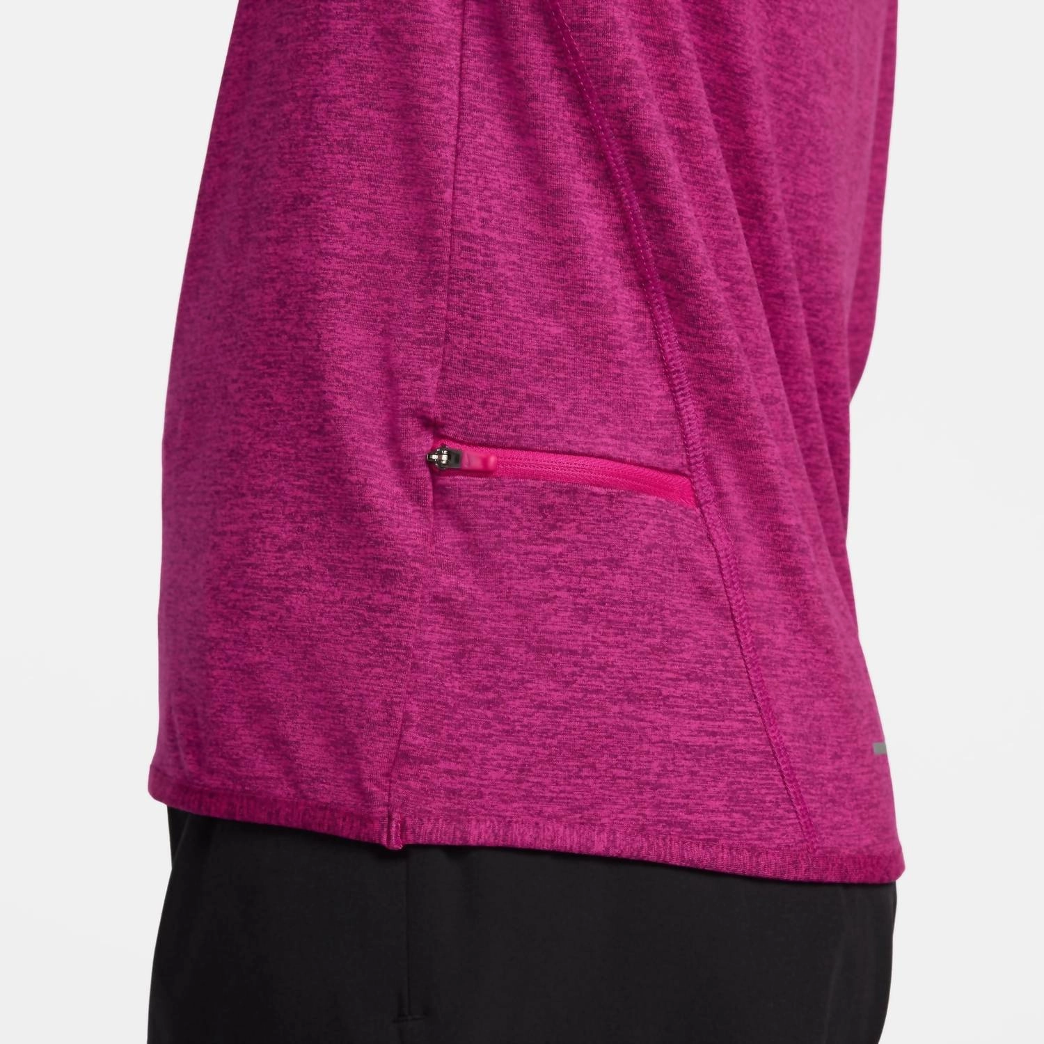 Swift Element Quarter Zip Top In Pink