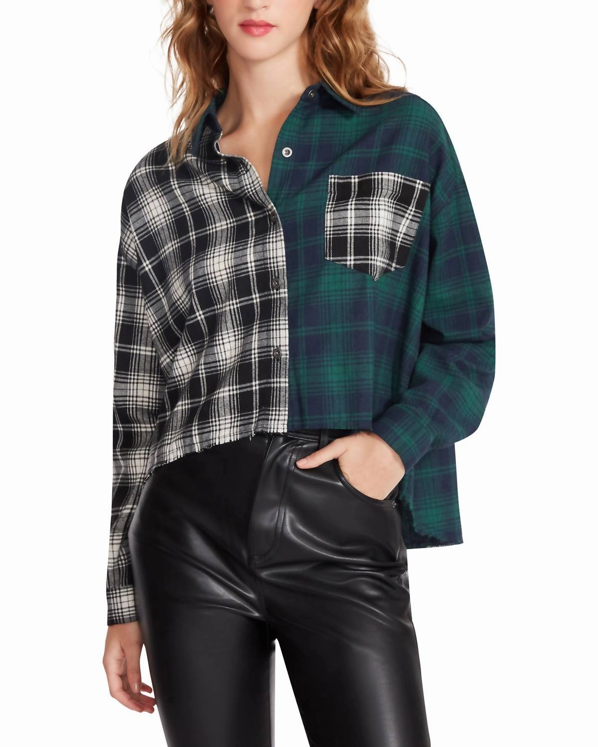 Sydney Top In Foliage Green
