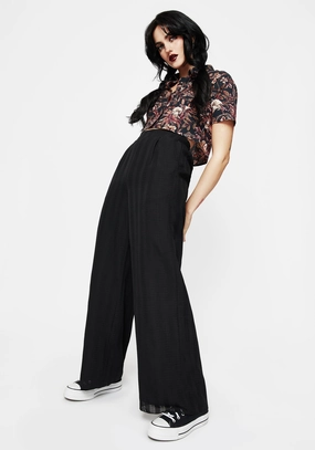 Tabitha Wide Leg Check Trousers Bottoms Womens - women's jeans sale