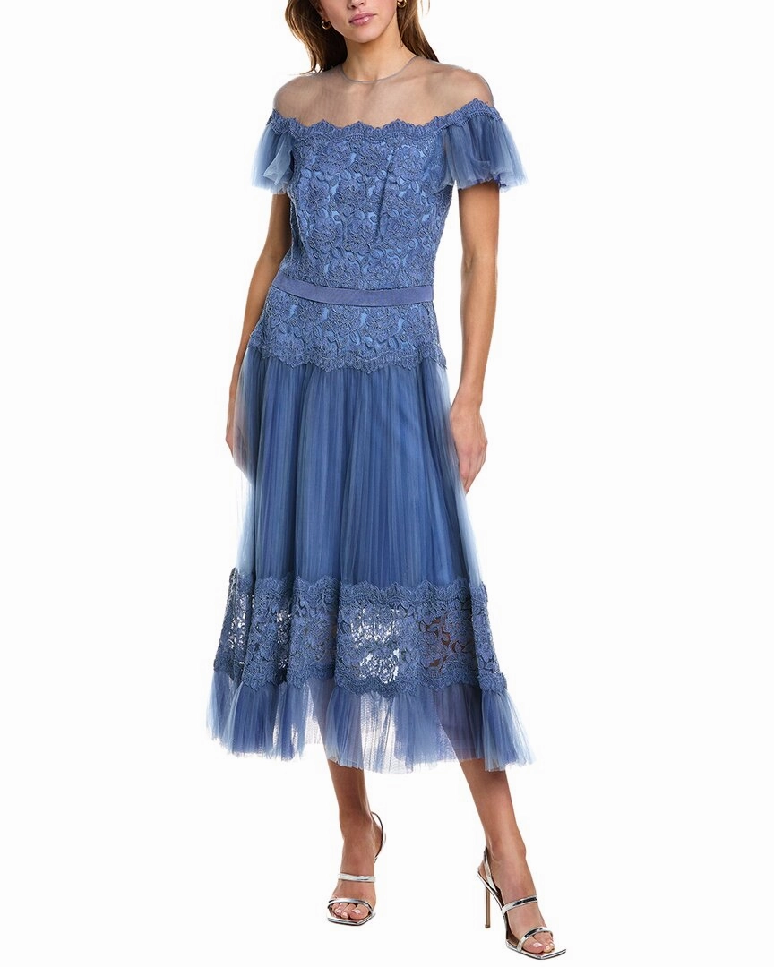 Tadashi Shoji Printed Midi Dress