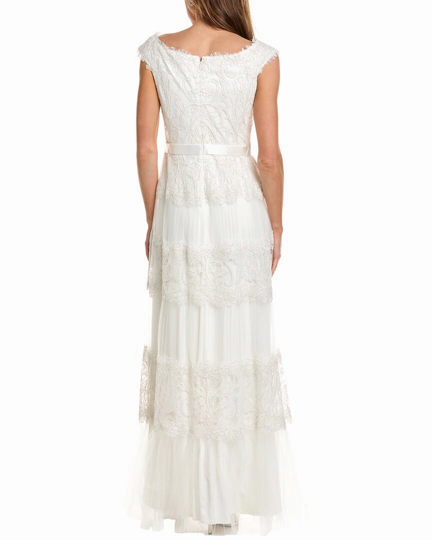 Tadashi Shoji Solid Gown