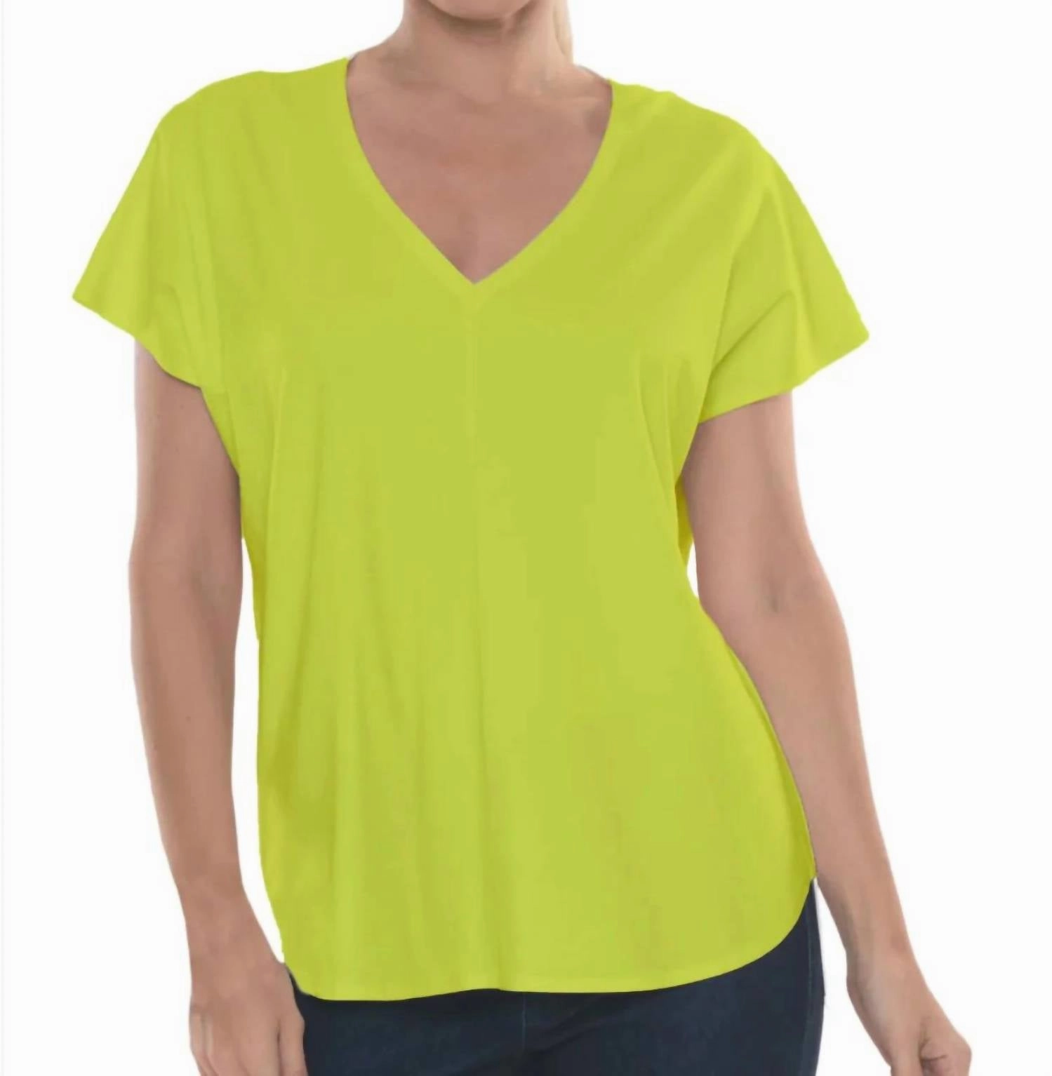 Take Me As I Am Top In Lime