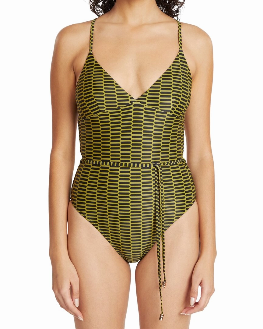 Tanya Taylor Dahlia One-Piece Swim Womens - tie-side bikinis