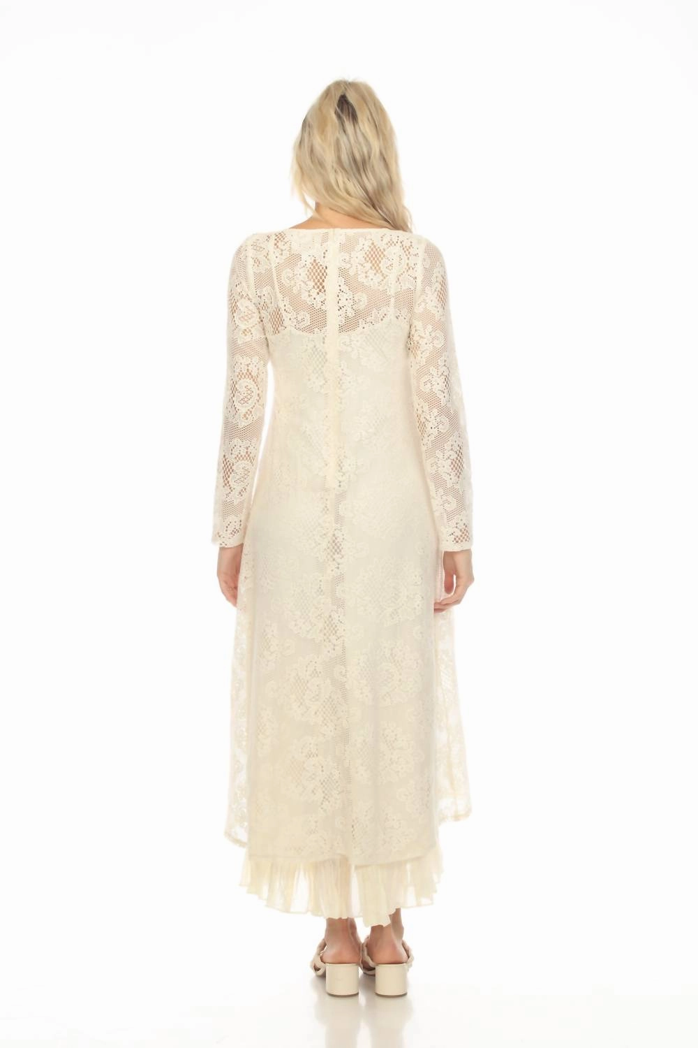 Tayla Lace Dress In White