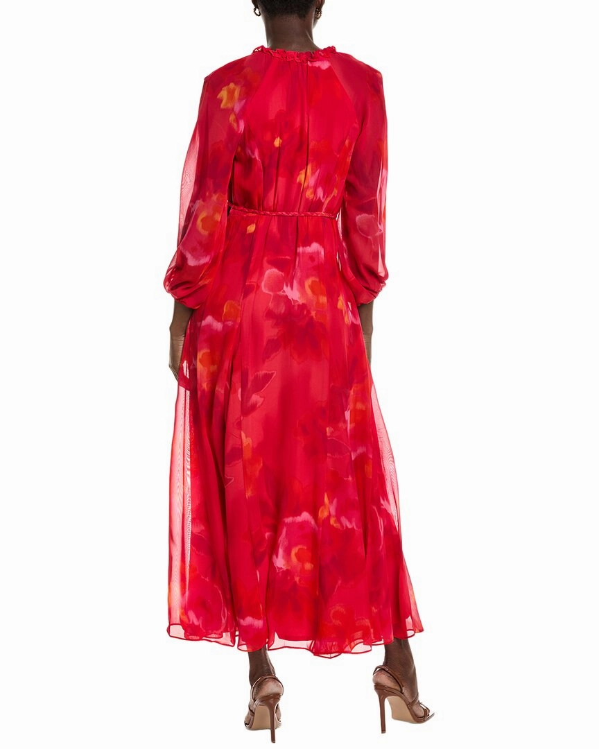 Taylor Printed Chiffon Maxi Dress