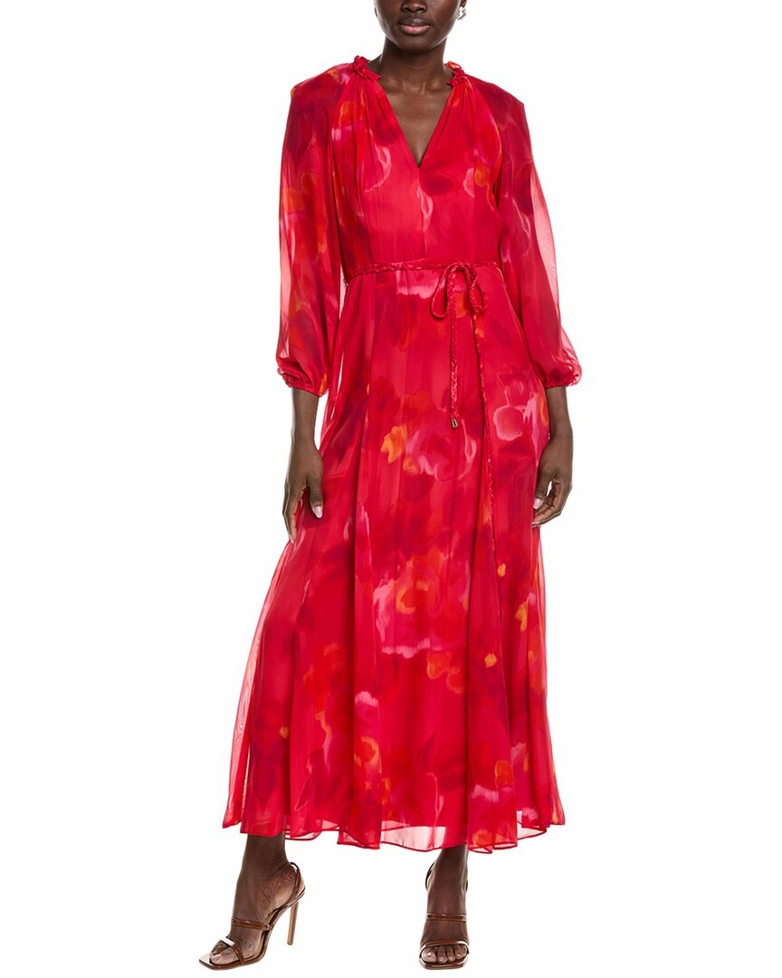 Taylor Printed Chiffon Maxi Dress