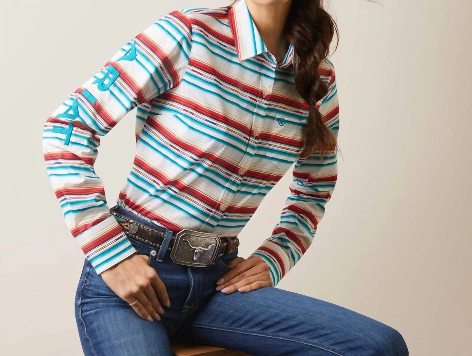Team Kirby Long Sleeve Shirt In Multi