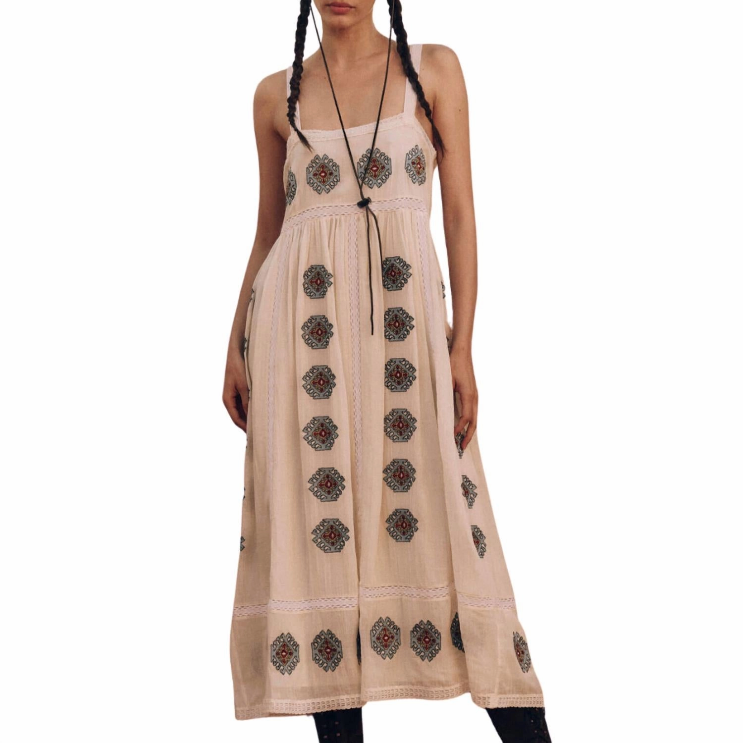 The Roam Dress In Cream