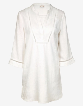 The White Collection Tunic - Natural White Maryan Mehlhorn - Maryan Mehlhorn dresses