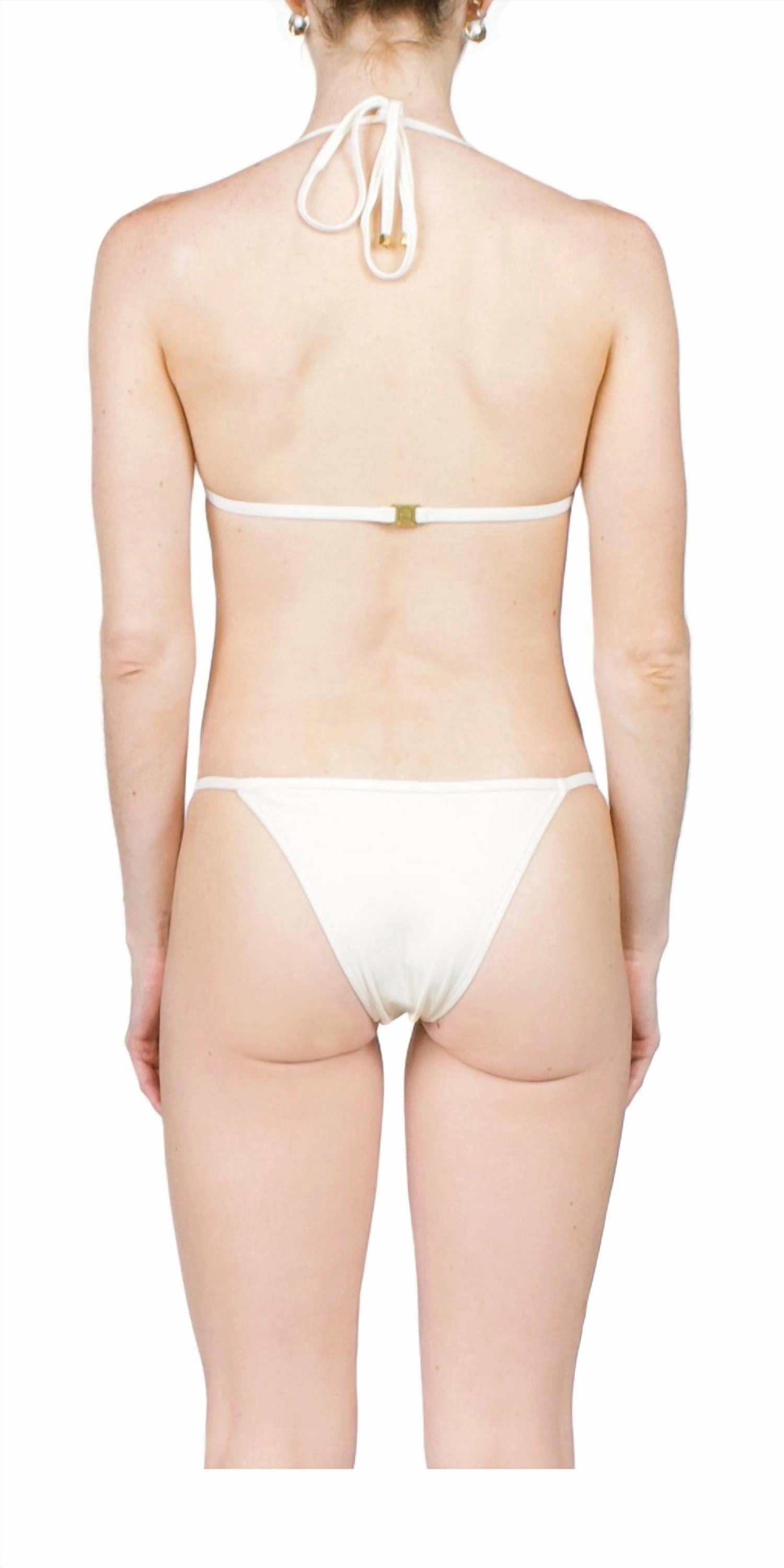 Thea Bikini Top In Ivory