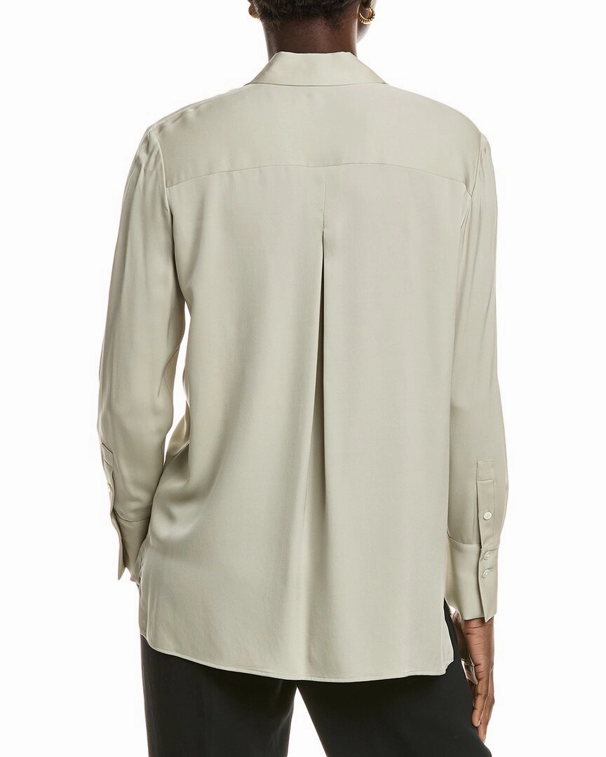 Theory Sunaya Silk Shirt