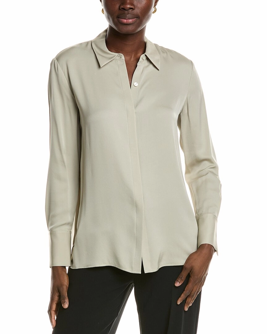 Theory Sunaya Silk Shirt