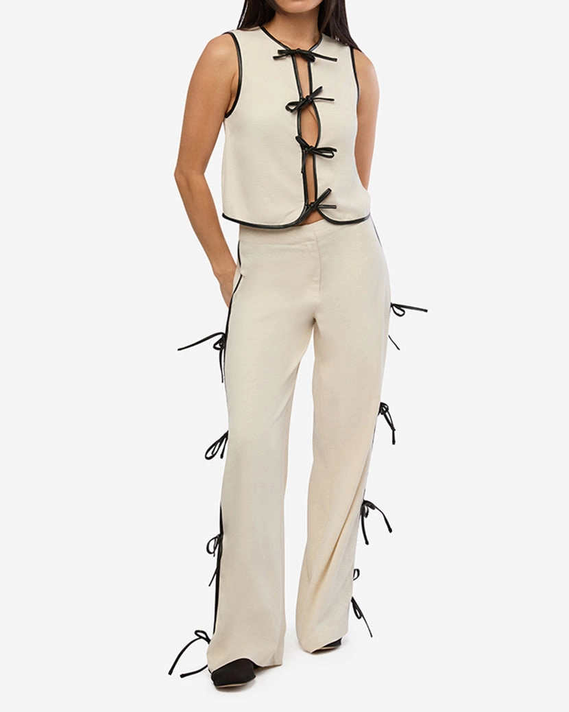 Tie Front Vest
