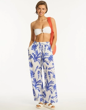 Tradewind Beach Pant - Cobalt Sea Level - Sea Level swimwear clearance