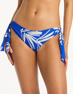 Tradewind Tie Side Bikini Pant - Cobalt Sea Level - Sea Level swimwear clearance