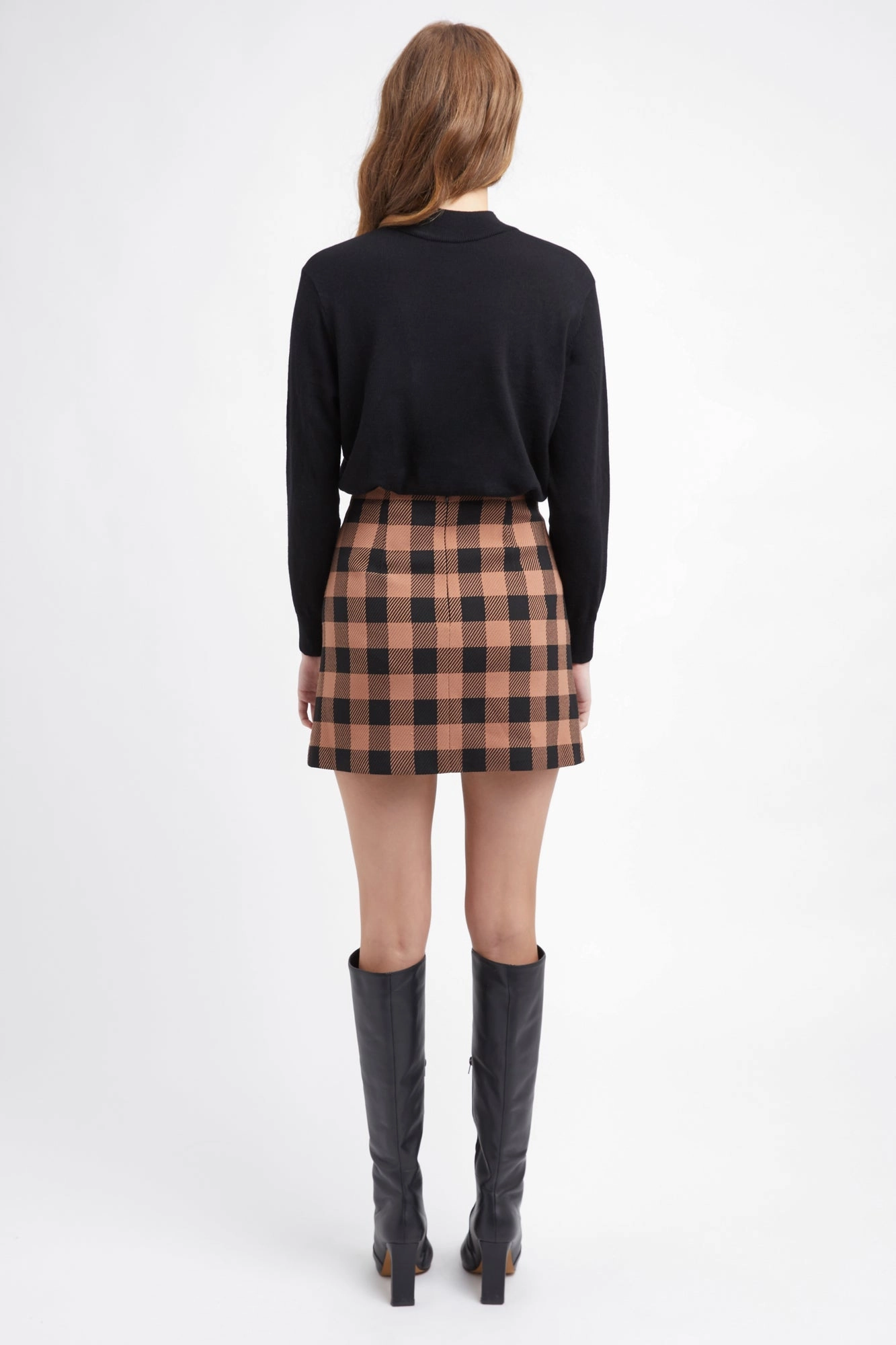 Tribeca Check Mini Skirt