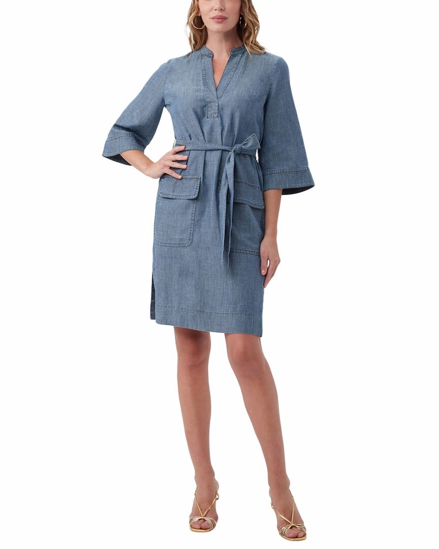 Trina Turk Kahiki Linen-Blend Dress