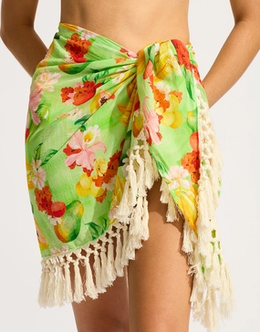 Tropique Mini Sarong - Aloe Gel Seafolly - Seafolly bikinis sale