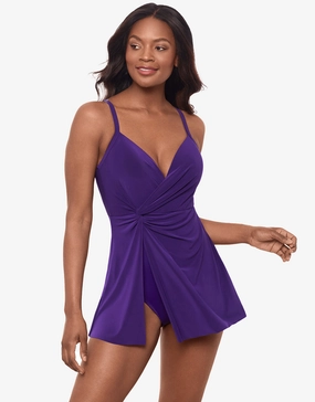 Twisted Sisters Adora Swimdress - Mulberry Swim Womens - monokinis best price