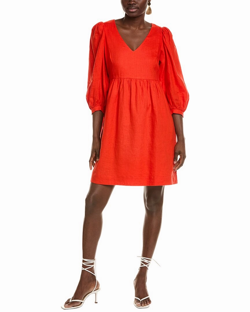 tyler be Eva Linen Mini Dress