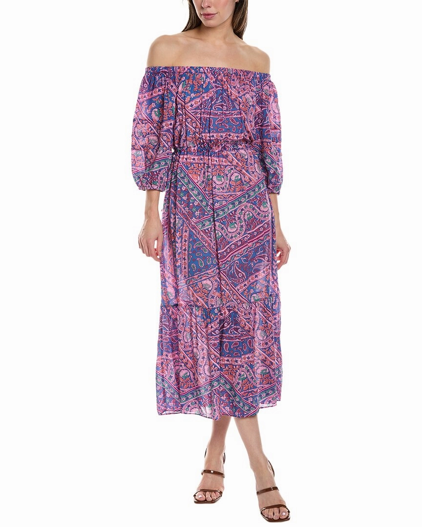 tyler be Off-The-Shoulder Midi Dress