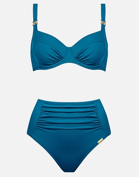 Uni Underwired Bikini Set - Ocean Blue Swim Womens - one-pieces cheap