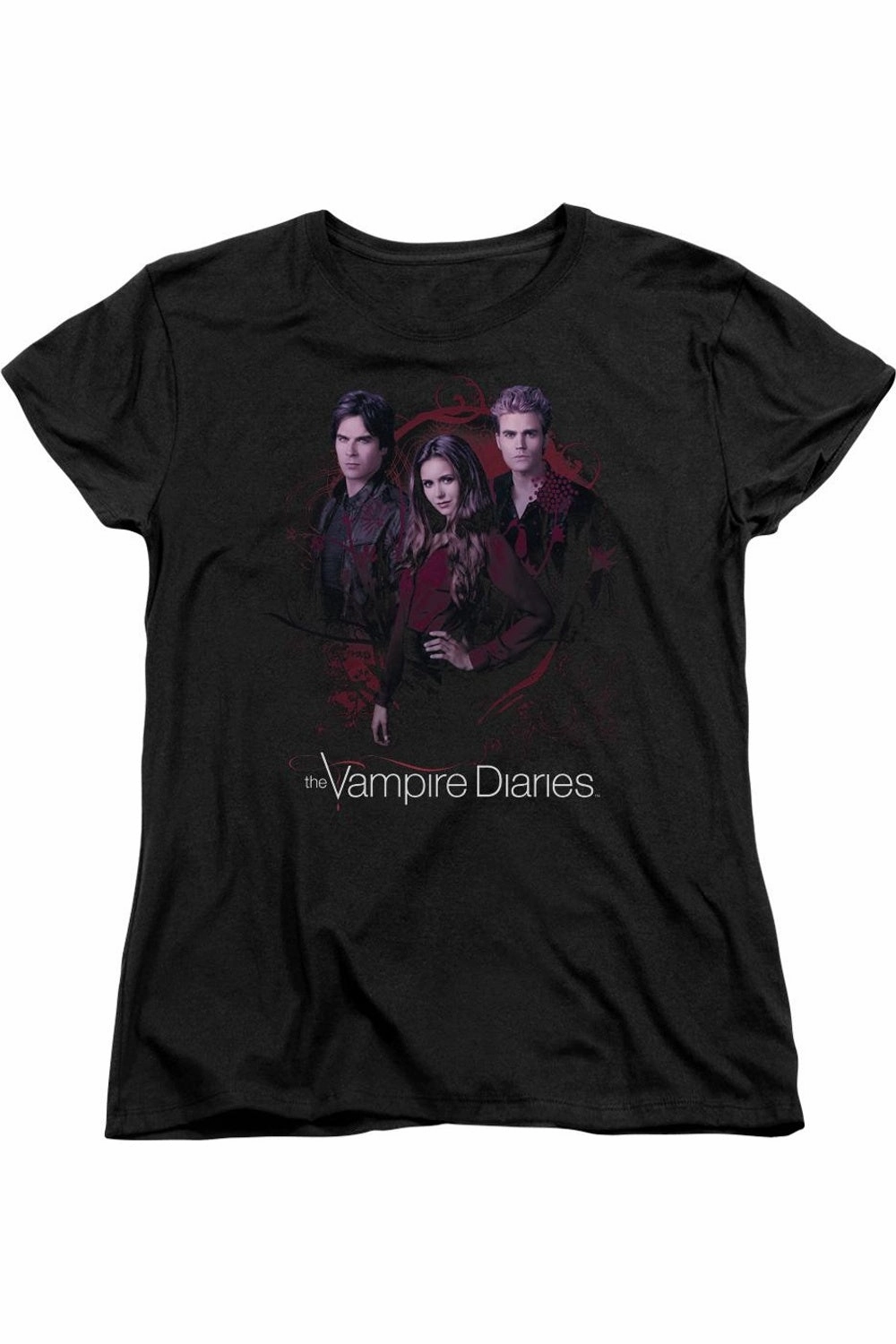 Vampire Diaries Company Of Three Short Sleeve Womens Tee / T-Shirt