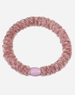 Velvet Hair Tie - Dusty Rose Kknekki - Kknekki fashion outlet