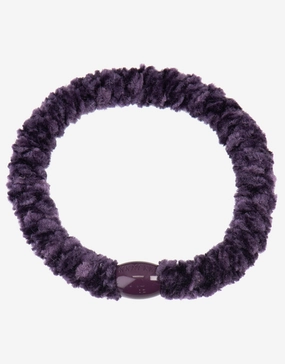 Velvet Hair Tie - Purple Kknekki - Kknekki fashion outlet