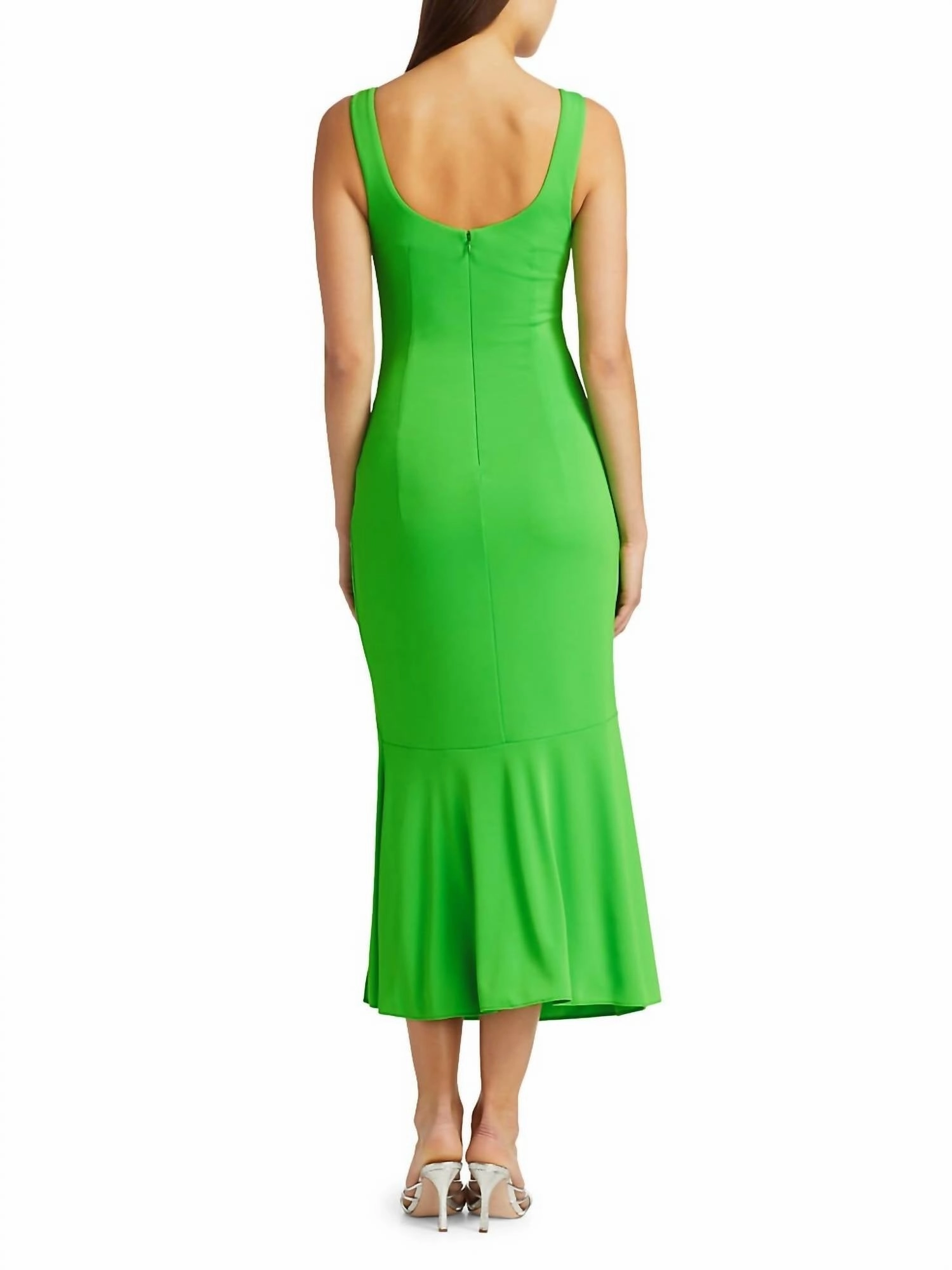 Vera Dress in Viper Green