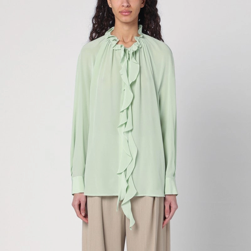 Victoria Beckham Women's  Shirt With Ruffles