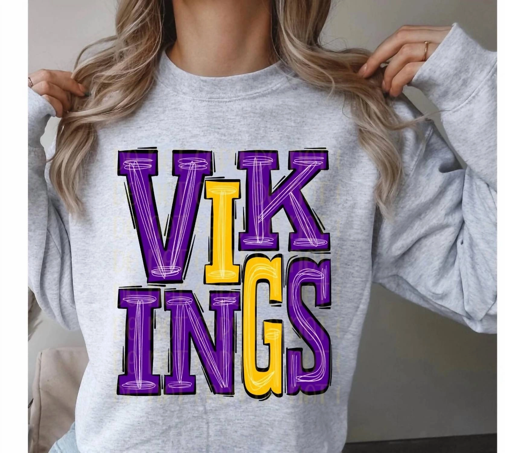 Viking Sweatshirt In Gray