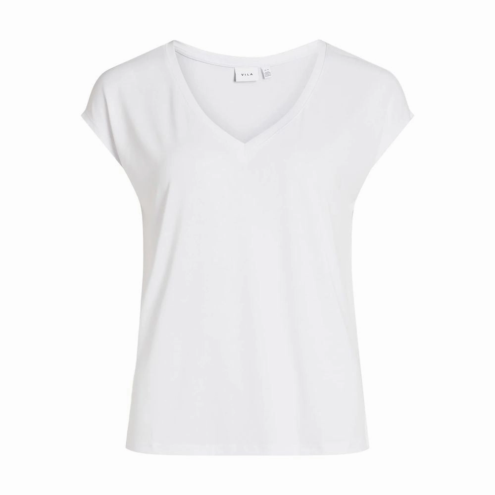 Vila Clothes Tencel Tops & Women's T-Shirt