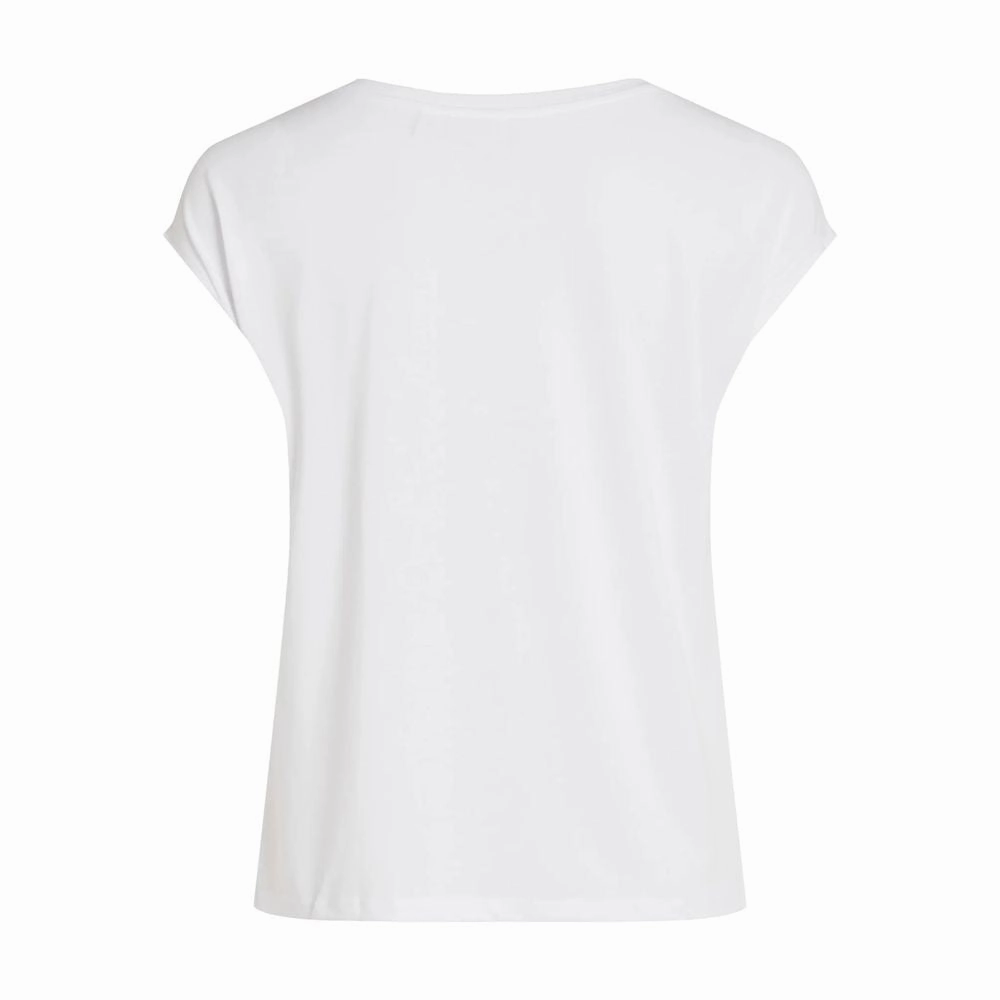 Vila Clothes Tencel Tops & Women's T-Shirt