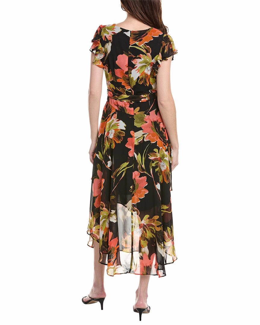 Vince Camuto Flutter Sleeve Maxi Dress