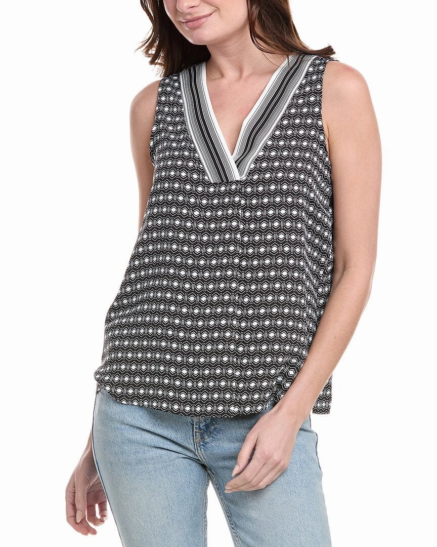 Vince Camuto V-Neck Blouse